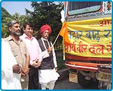 Arya Veer Dal Delhi Pradesh - Bihar Flood Relief Operation 15th September 2008