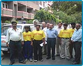 Arya Veer Dal Delhi Pradesh - Bihar Flood Relief Operation 15th September 2008