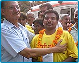 Arya Veer Dal Delhi Pradesh - Bihar Flood Relief Operation 15th September 2008