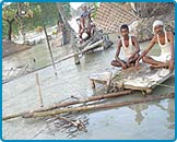 Arya Veer Dal Delhi Pradesh - Bihar Flood Relief Operation 15th September 2008