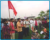 Yamuna Bachao Abhiyaan By Arya Veer Dal Delhi Pradesh