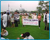 Yamuna Bachao Abhiyaan By Arya Veer Dal Delhi Pradesh